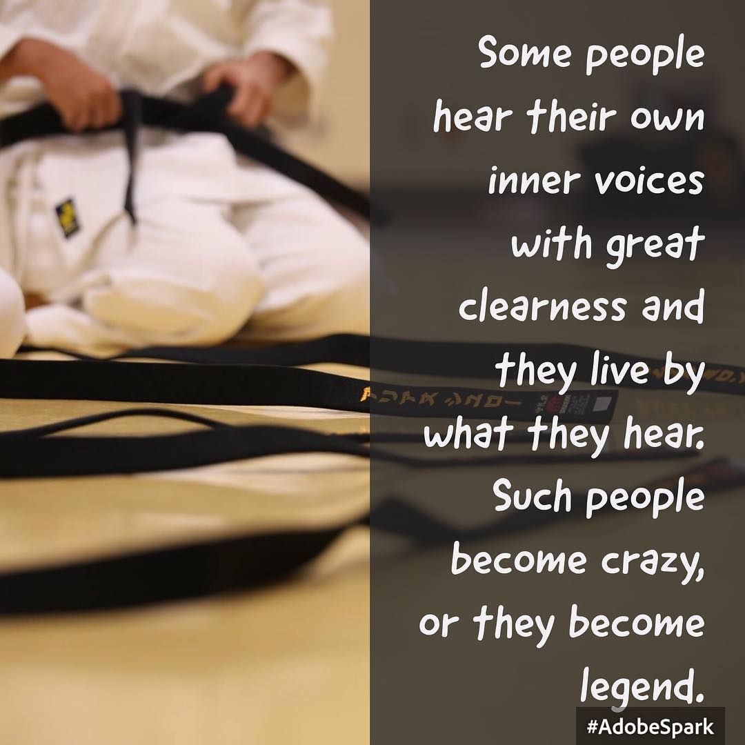 Some people hear their own inner voices with great clearness and they live by what they hear. Such people become crazy, or they become legends. Was watching a show that referenced Jim Harrison and I remembered how much I love the opening line from Legends of the Fall. Sums up most of the #karateka I know. #karate #martialarts #dedication #training #legend #mindfulness #meditation