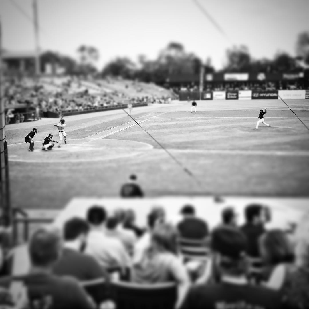 A great night of good ol’ American #baseball. #cubscouts #threeriverscouncil  #americaspasttime #takemeouttotheballgame #7thinningstretch #kanecountycougars #kccougars #family