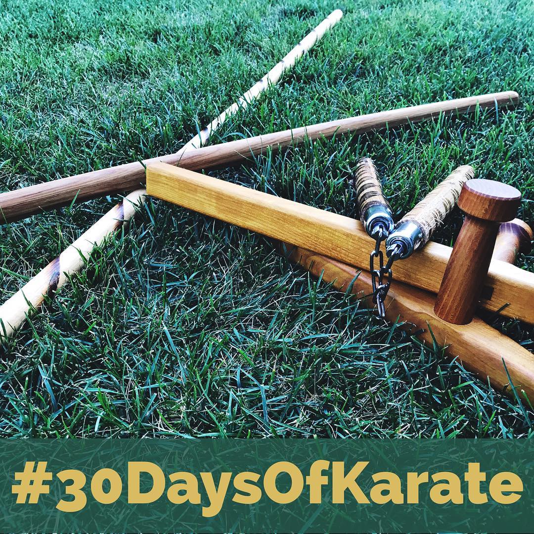 #kobudo #weapons from today. #tonfa #bo #bokken #nunchaku  #karate #martialarts #training #strength #development