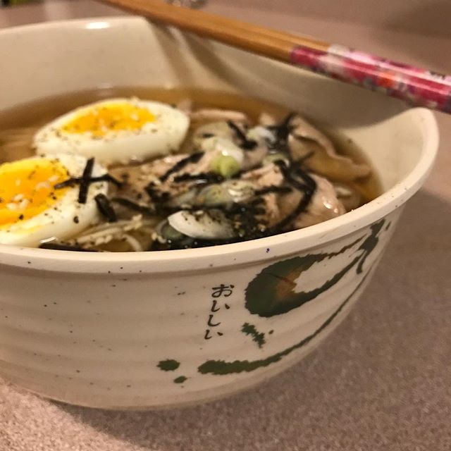 #miso #ramen for dinner tonight. My happy meal. #foodporn #foodgasm #japanesefood #noodles #homemade